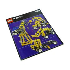 1x Lego Technic Bauanleitung Buch Building Universal mit Flex System 8074