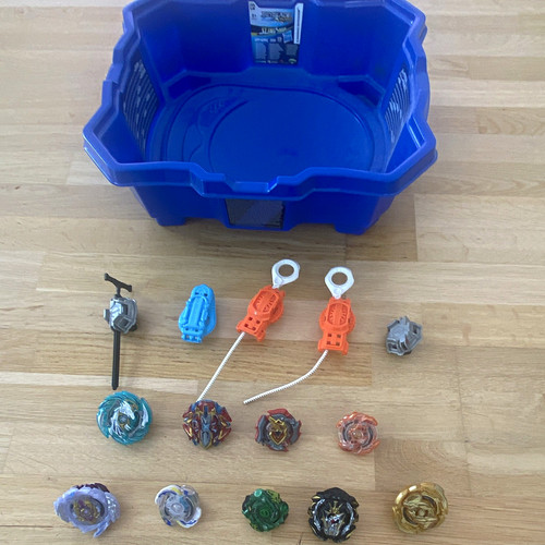 Beyblade set mit blauem - set,