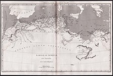 Libyen Libya Karte map Kupferstich engraving Macpherson 1809