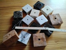 14 St. Marmorsockel, verschiedene Farben und Größen , schöne Struktur