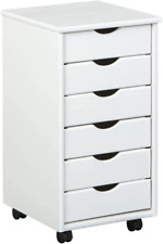 Rollcontainer Mit 6 Schubladen Bürocontainer Rollschrank Rollwagen Inter Link