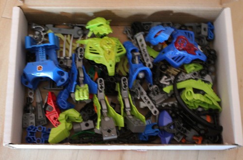 Lego bionicle konvolut - (konvolut, inkl