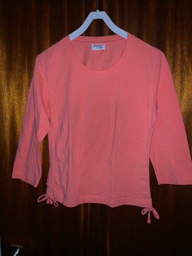Orangenes shirt mit seitlichen - orangenes,