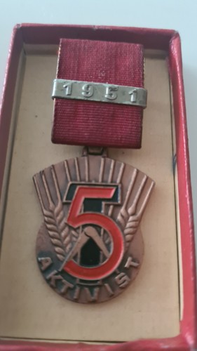 Ddr medaille aktivist der - ddr,