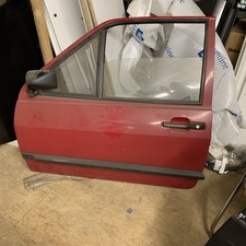 VW Polo 86C Fahrertür  Rot