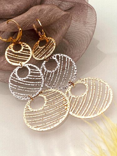 Ohrhänger 750 gold gelbgold - ,