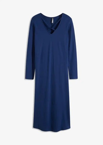 Maxikleid aus baumwolle - maxikleid,