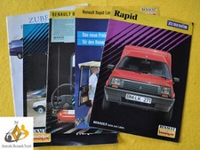 RENAULT RAPID Prospekte Zubehör Boutique #