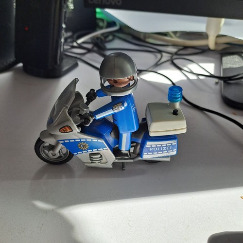 Playmobil polizei motorrad - playmobil, mit