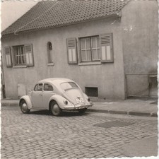 Vintage Foto VW Käfer Auto Oldtimer PKW Car