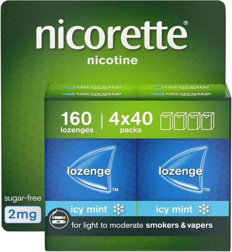 Nicorette cools 2mg icy - 2x,