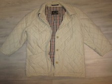 leichte Stepp Jacke DAKS London Gr. 42 Damen beige