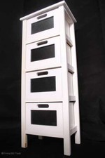 Shabby Chic! Wunderschöner Schubladenschrank Küchenschrank Badschrank / 4 Schubl