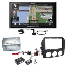 Pioneer AVIC-Z830DAB Navigation Bluetooth USB MP3 Einbauset für Mazda MX-5 NC FL