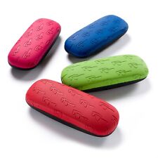 FEFI® – Brillenetui Softtouch im geprägten Brillendesign + Brillenputztuch