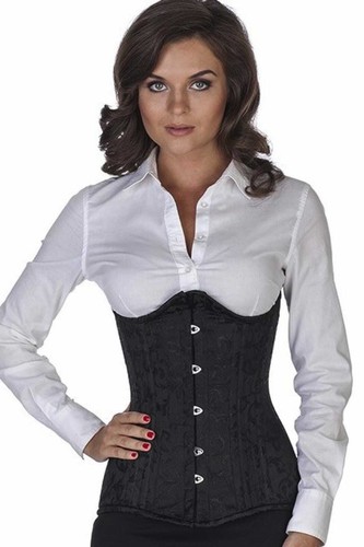Korsett corsage schwarz - korsett,