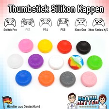 2x Thumbstick Kappen PS5 PS4 PS3 Xbox X Switch Pro Controller Grip Cap Gummi Set