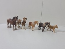 5 x Schleich Pferde Fohlen