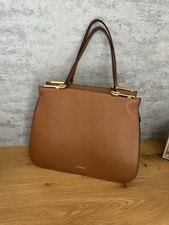Coccinelle Damen-Tasche Leder Handtasche Neuwertig Braun