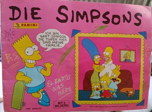 Panini die simpsons - die,
