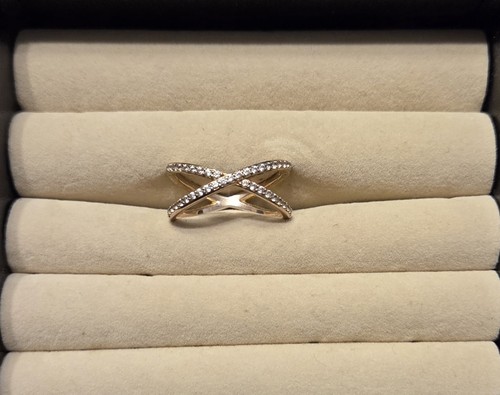 925 silber rose farbe ring - 925, x