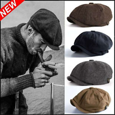 Herren Schirmmützen Schiebermütze Gatsby Mütze Kappe Peaky Blinders Flatcap Cap