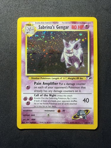 Sabrina gengar 132 gym - sabrina's, 14/132