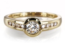 Ring 9 Brillant ca. 0,33 ct