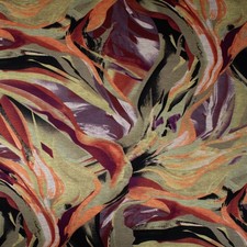 Poly Viskose Jersey Abstrakt oliv Meterware (Preis=0,5m)