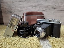 Voigtländer Perkeo I mit Ultrablitz, 120 Rollfilm Kamera Vintage