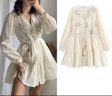 Zara hübsches Blusenkleid XXL