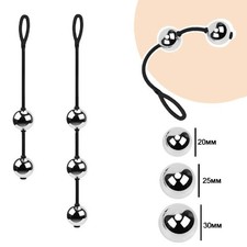 3-Größe-Metallperlen-Silikon