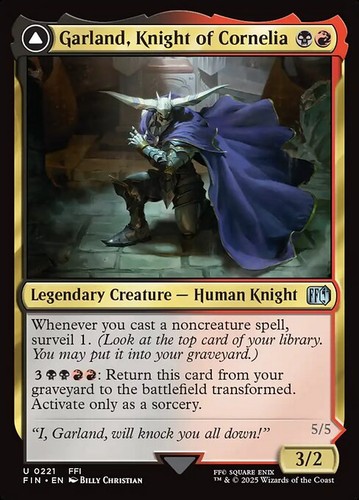Mtg garland knight of - garland,,