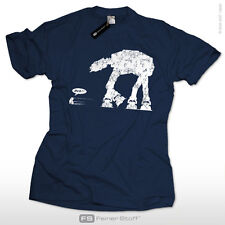 AT AT attacks T-Shirt | Star Wars Satire | ATAT Nerd Krieg der Roboter Sterne