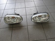 VW Volkswagen Golf 4 IV Scheinwerfer Halogen LINKS Und RECHTS Set Original Valeo