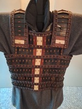 Rüstung Wikinger Vikings Mittelalter Larp Lamellen Lederrüstung