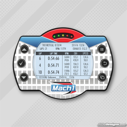 Mach style gel - mach, sticker