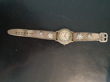 Trachten-Damen Armbanduhr "Edelweiß-Oldstyle" von Digi-Tech