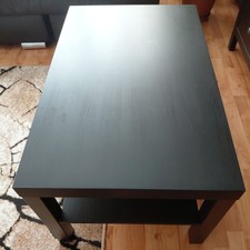 IKEA schwarzbraun Couchtisch