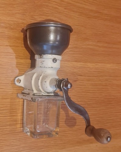 Antike kaffeemühle 1930 - antike, um