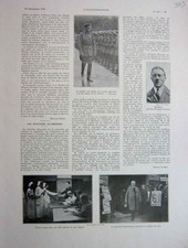 Original alter antiker Druck