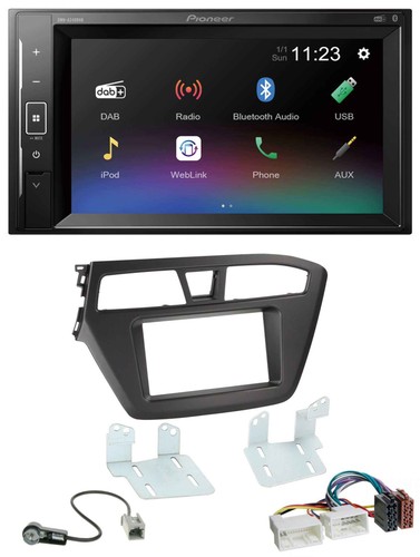 Pioneer dab mp3 2din bluetooth - pioneer,