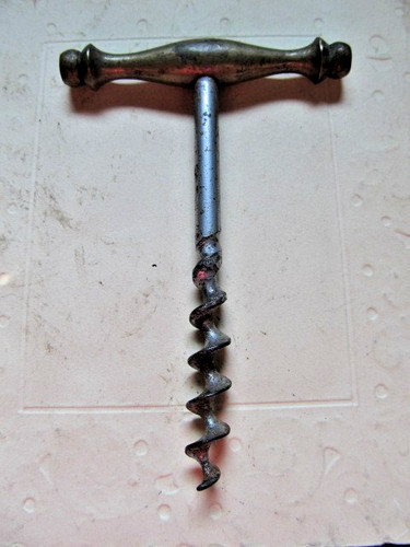 Antik cork screw pull - pull,