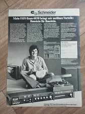ORIG WERBUNG REKLAME 1978