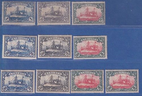 Deutsche kolonien lot - deutsche, 10
