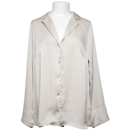 Bluse größe l beige - h&m,,