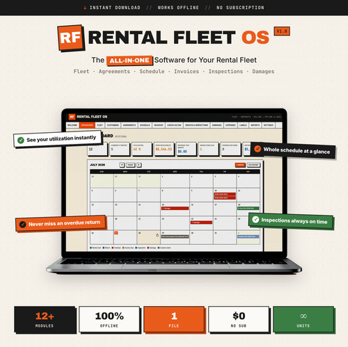Rental fleet - os,