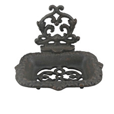 Garten Vintage Nostalgie Seifenschale Gusseisen ca. 14 x 12 cm inkl. Versand