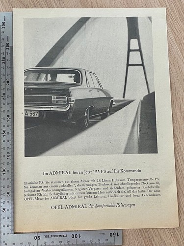 Opel admiral reisewagen - opel,