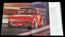PORSCHE 911 Carrera Targa Turbo Speedster G 930 964 944 25x28 Prospekt 1989 G